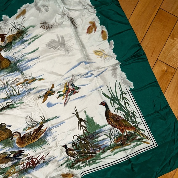 Bird vintage scarf - Picture 3 of 7